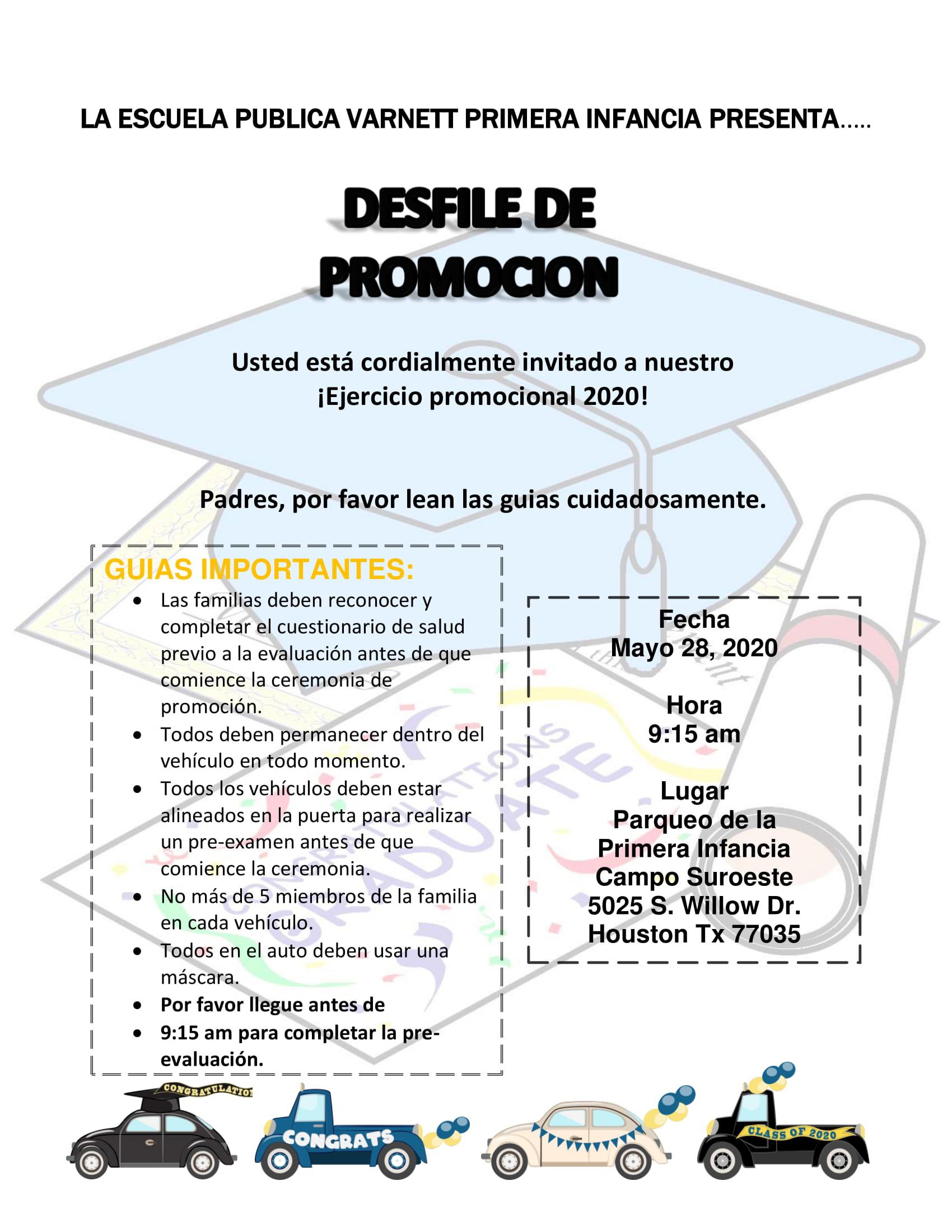 ECC Promotional Ceremony in Spanish