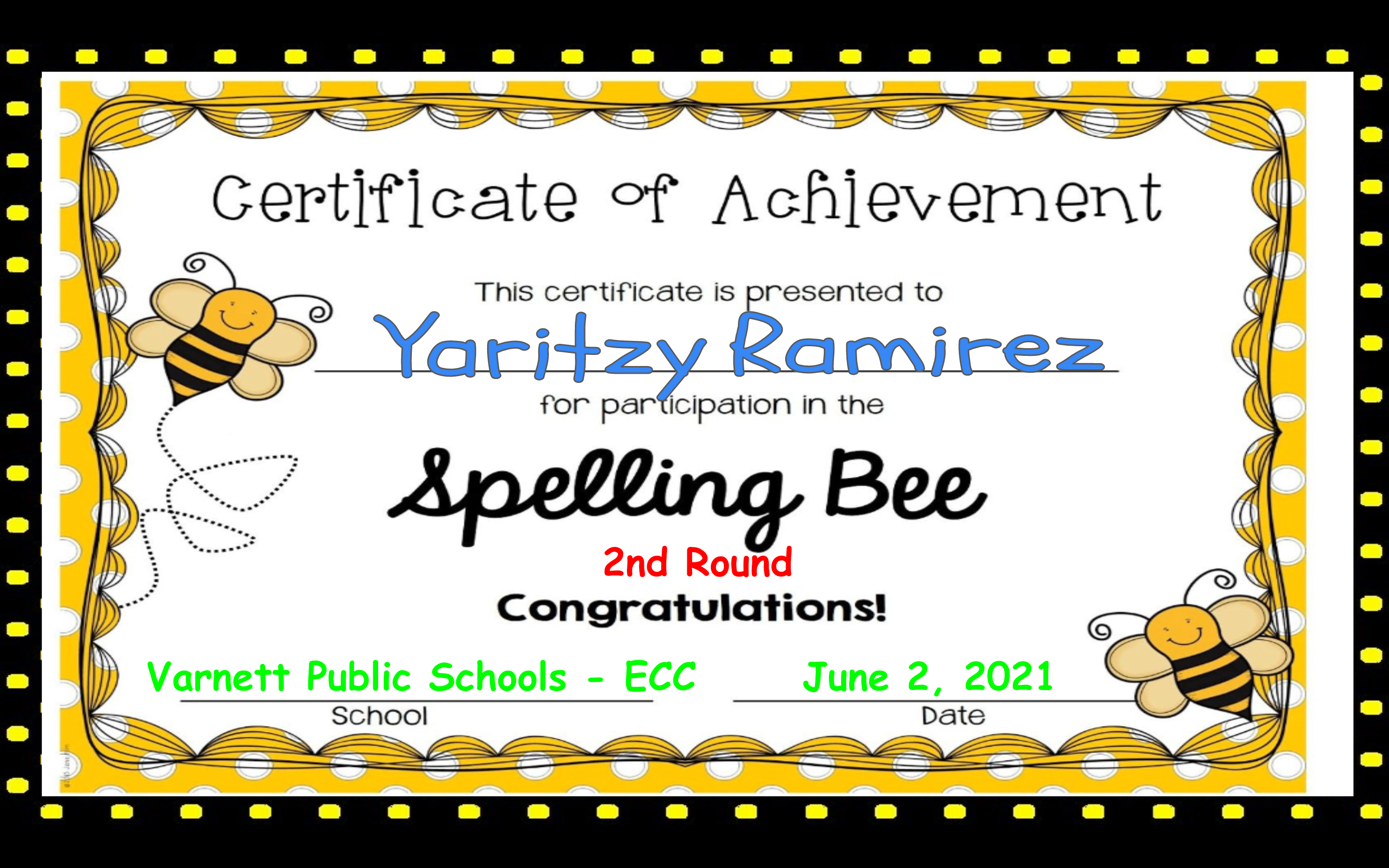 Spelling Bee 3